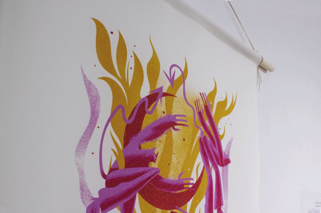 Abrenúncio exposição de Adamastor na Apaixonarte