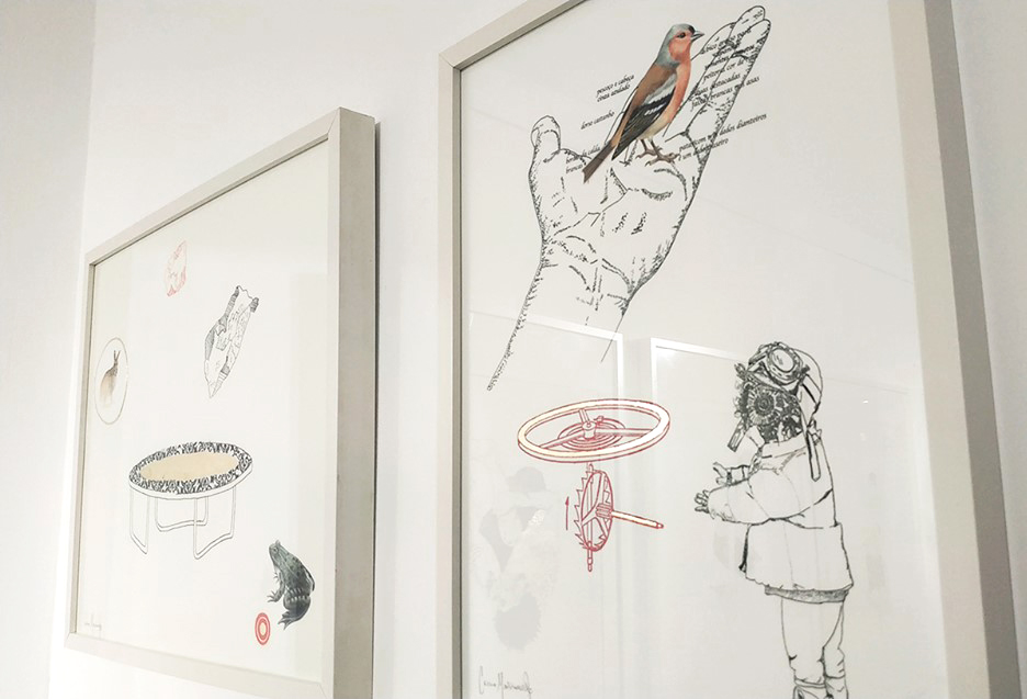 art exhbition by Cássio Markowsky at the galery apaixonarte