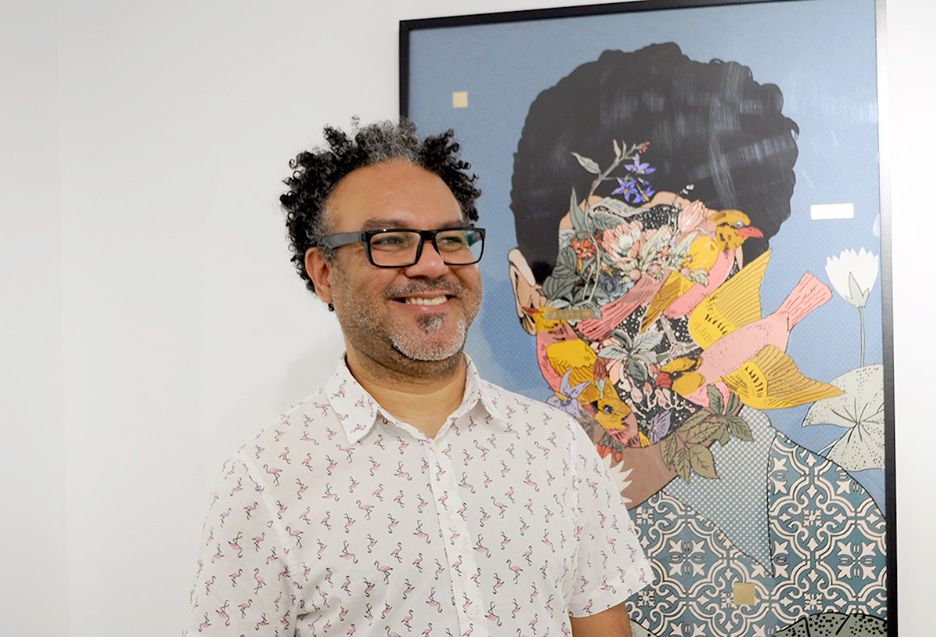 art exhbition by Cássio Markowsky at the galery apaixonarte