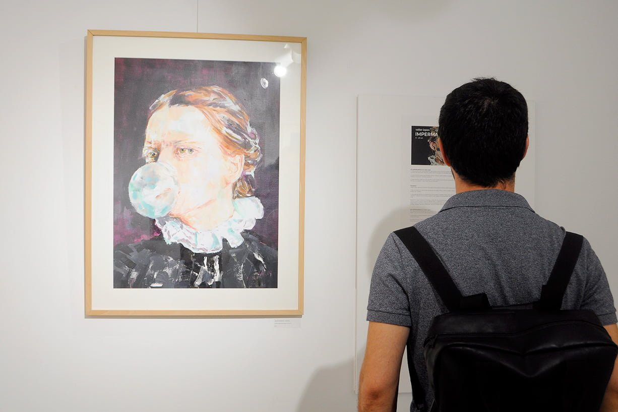 opening art exhibition valter lopes apaixonarte