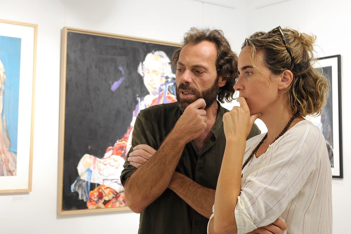 opening art exhibition valter lopes apaixonarte