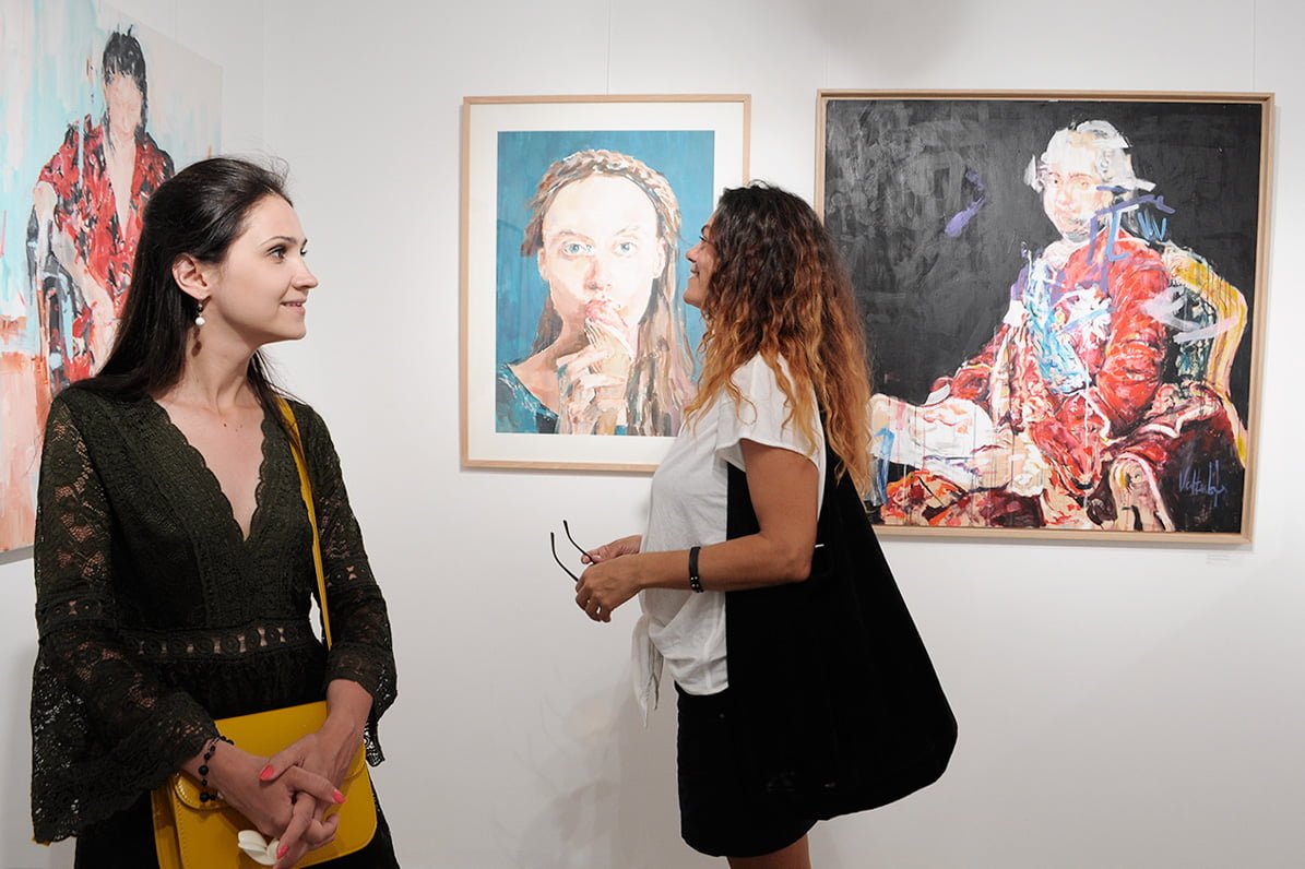 opening art exhibition valter lopes apaixonarte