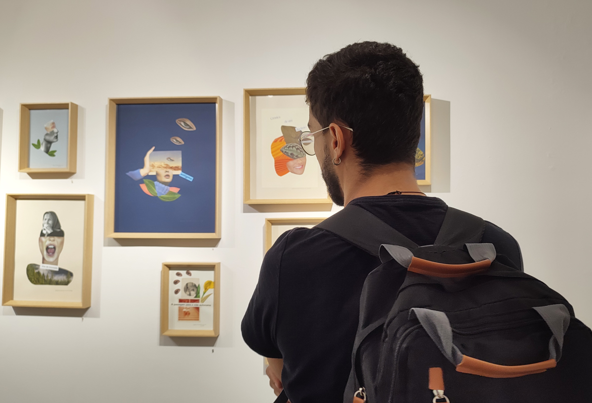 opening of maria melancolia's art exhbition at apaixonarte gallery