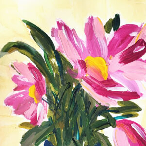 Flowers painting by Joana Dornellas