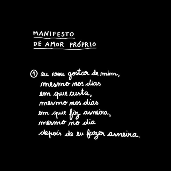 Manifesto de Amor Próprio - Clara Não - Image 2