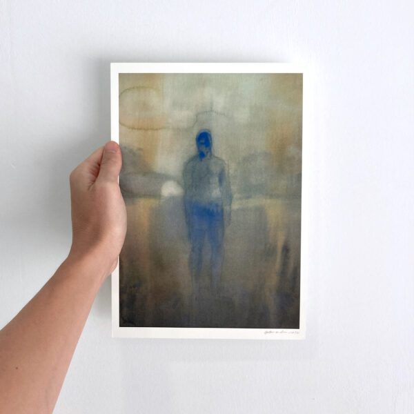 Blue Mask on the Ground - Dylan Silva - Image 2