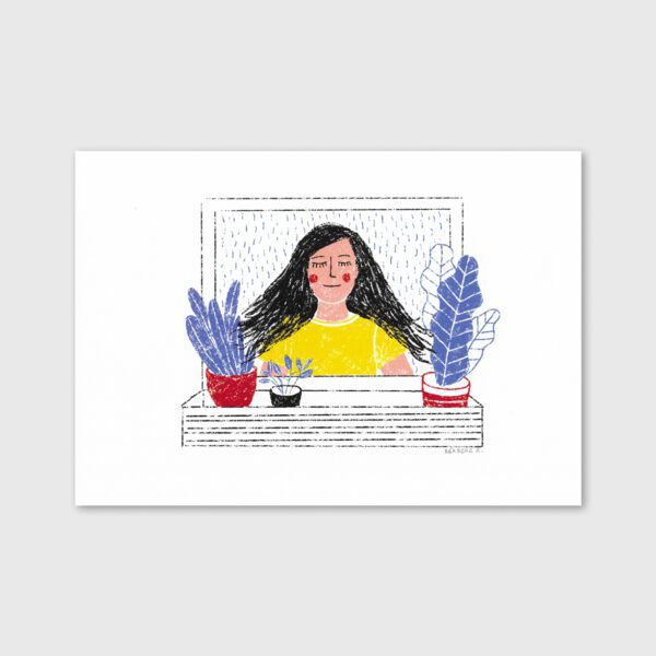 Menina à janela - Bárbara R.