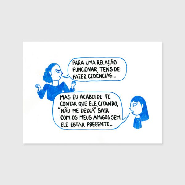 Não cedas demais às cedências - Clara Não