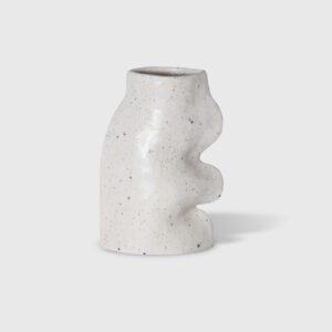 Fluxo Ceramic Vase - Large White - 5mm Paper