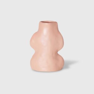 Fluxo Ceramic Vase - Small Pink - 5mm Paper